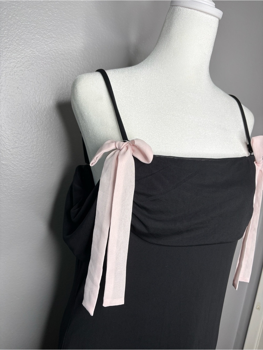 Wild Fable Dress with Bow Straps - Picture 8 of 11